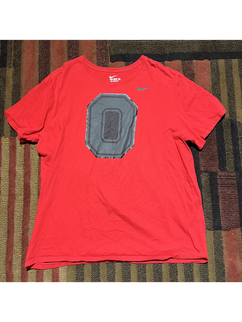 Nike Ohio State Red Block O Tee XXL
